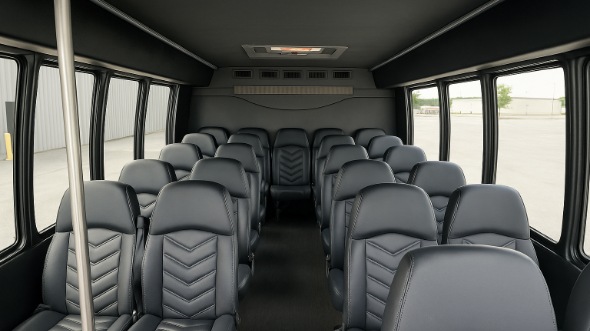 gilroy 35 passenger minibus inside
