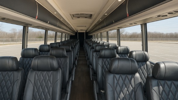 gilroy 55 passenger charter bus rental